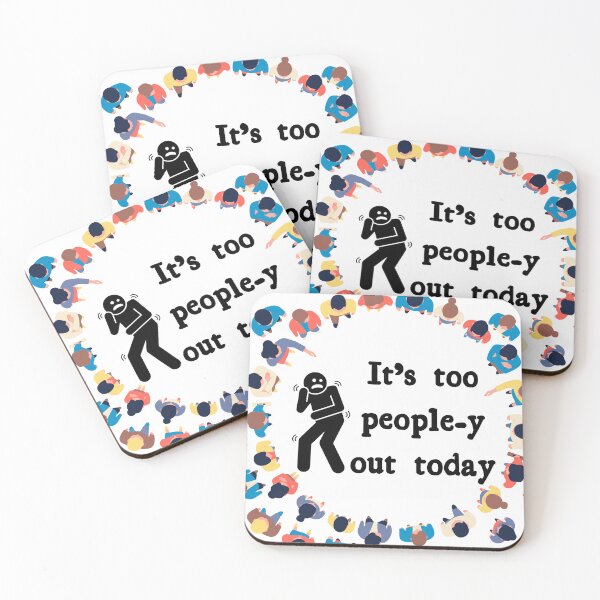 Item preview, Too many people designed and sold by Petthecatshop.