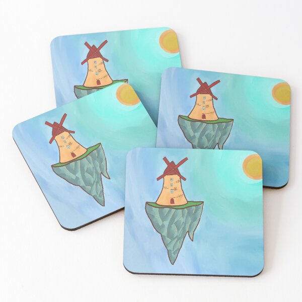 Item preview, windmill on floating island designed and sold by Octopellie.