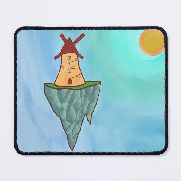 Item preview, windmill on floating island designed and sold by Octopellie.