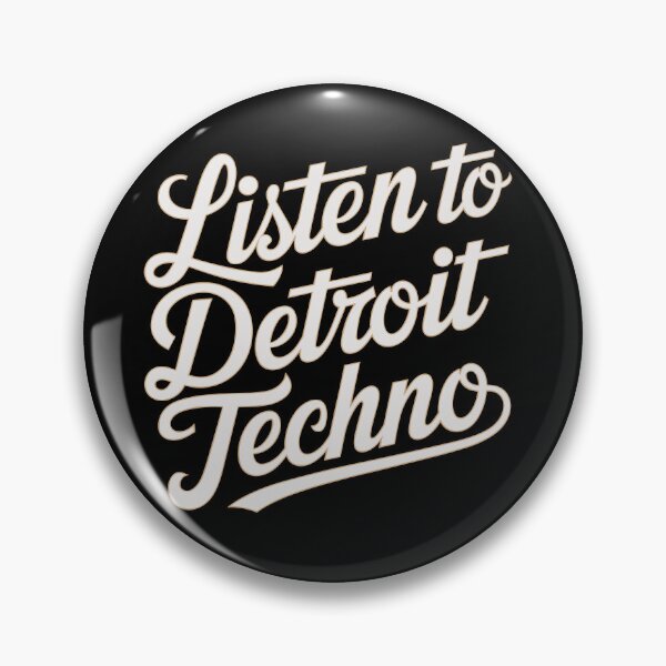 Item preview, Camiseta "LISTEN TO DETROIT TECHNO": celebra la cuna de la música techno designed and sold by paulo silveira.