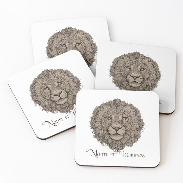 Item preview, Regal Lion Emblem: Ornate Artistic Design designed and sold by Vesto Royal.