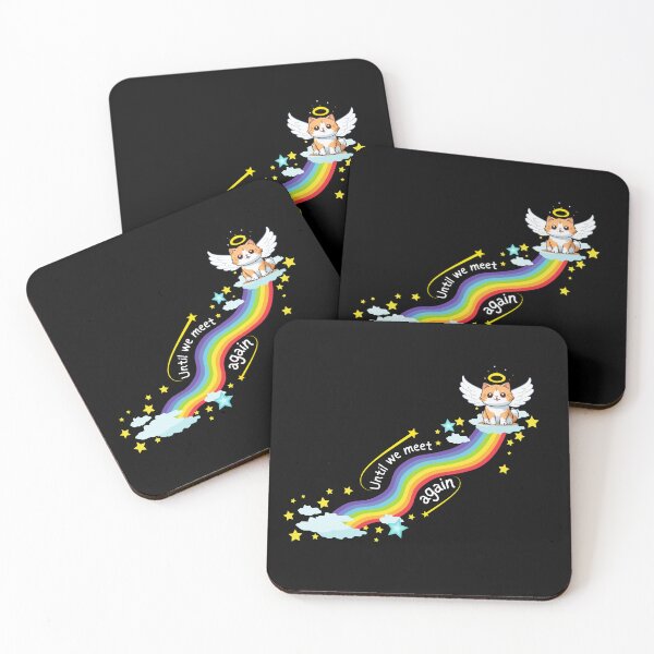 Item preview, Rainbow Bridge Cat Until We Meet Again designed and sold by SunandShade.