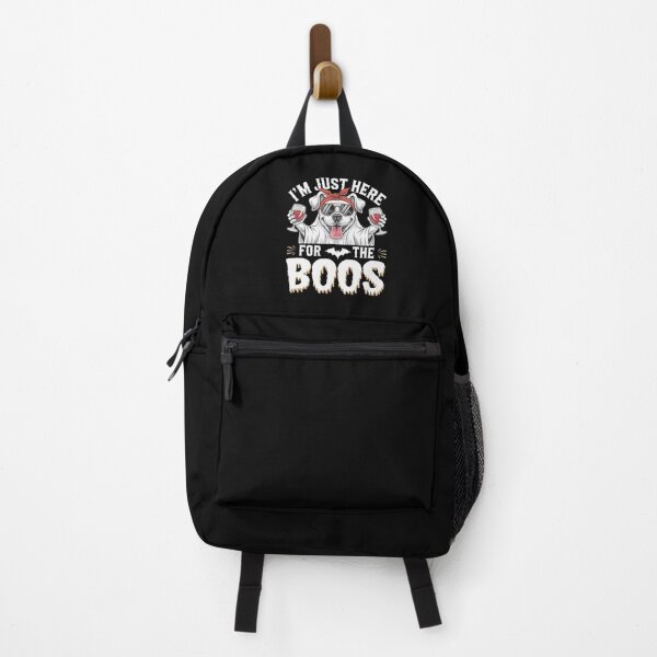 Item preview, Fun Halloween Dog with Wine - Just Here for the Boos designed and sold by love3617.