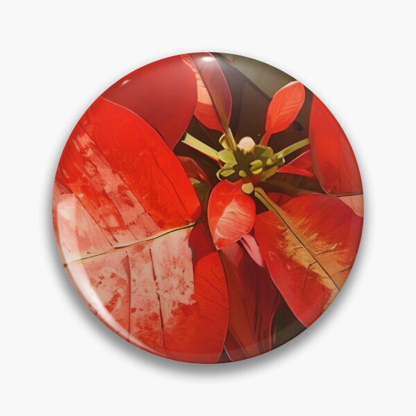Item preview, Poinsettia Pink and Red designed and sold by Jasna Dragun.