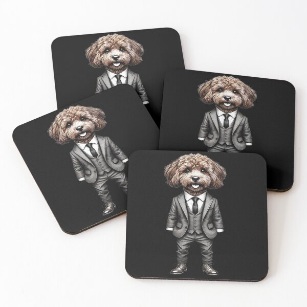 Item preview, Maltipoo Fashion Dog Suit Pet Couture Let's Chill designed and sold by The Art of Kkatarynka.
