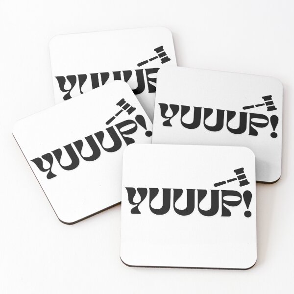 Item preview, yuuup! Storage auction phrase featuring an auction gavel designed and sold by DesignByMalwina.