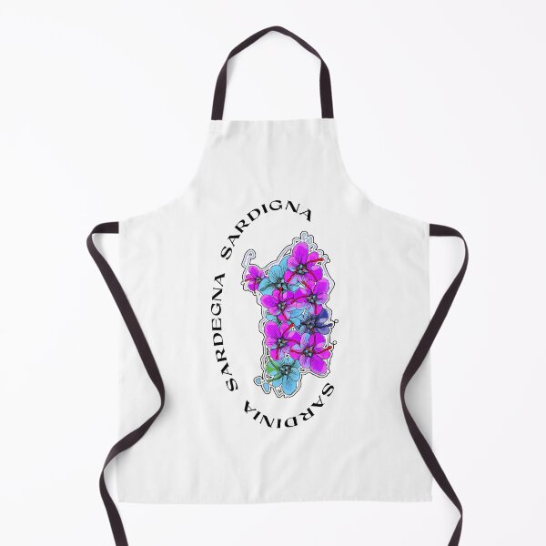 Item preview, Sardinia - Sardegna - Island and purple saffron flowers designed and sold by miskaralise.