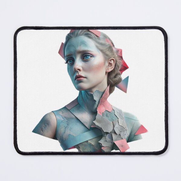 Item preview, isolated decorative design collage with female figure designed and sold by Creative88Art.