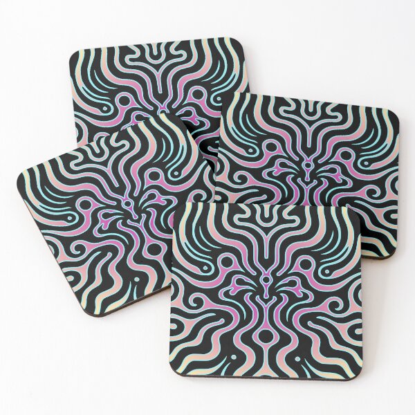 Item preview, Psychedelic Flowing Line Art designed and sold by SportyAndArtful.