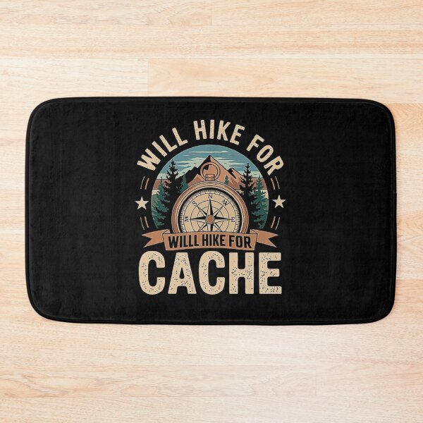 Item preview, Outdoor Adventure Compass - Will Hike for Cache designed and sold by love3617.