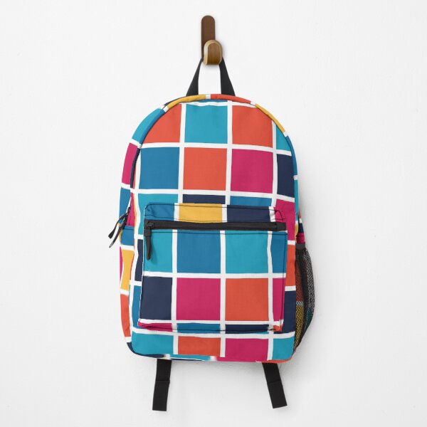 Item preview, Vibrant Retro Square Pattern designed and sold by mozizy.