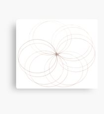 Sepia Spiral Canvas Print