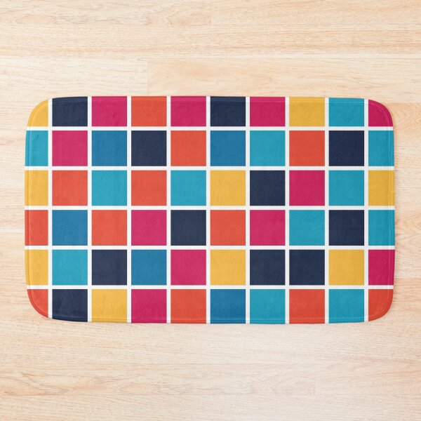 Item preview, Vibrant Retro Square Pattern designed and sold by mozizy.