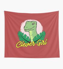 Clever Girl Design Wall Tapestry
