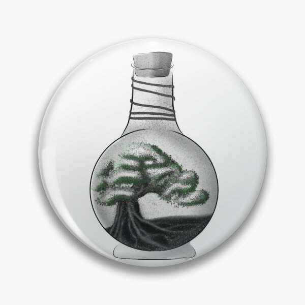 Item preview, Bonsai in a bottle designed and sold by Willowdenarts.