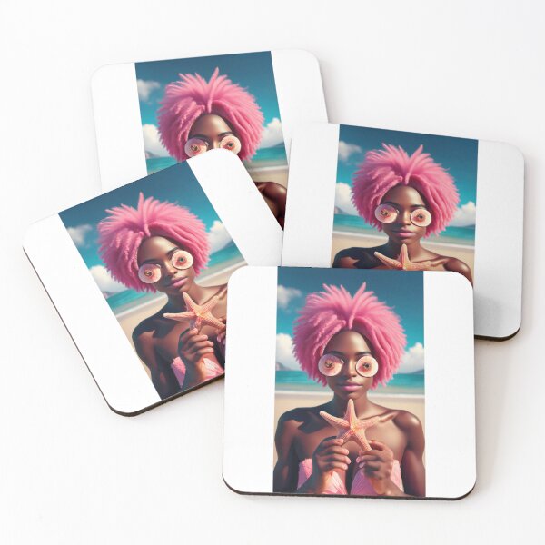 Item preview, Pink afro designed and sold by alucnieshop.
