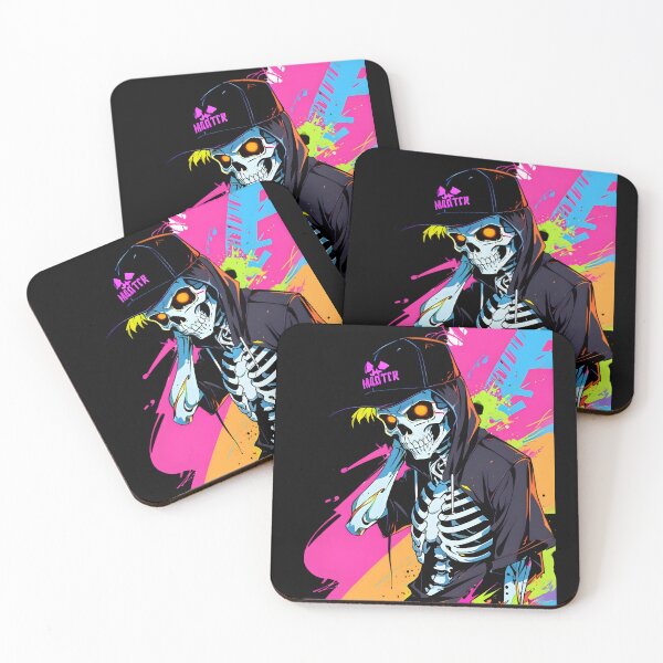 Item preview, Urban Graffiti Skull with Bold and Intense Features designed and sold by Mechanical-Artt.