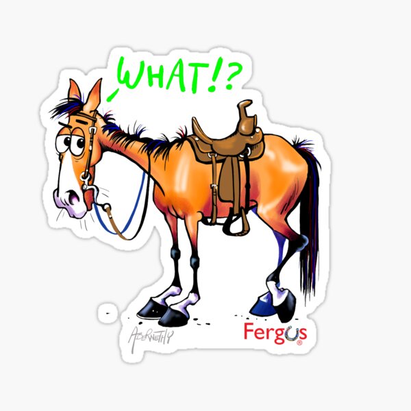 Item preview, Fergus: What!?   designed and sold by Jean Abernethy.