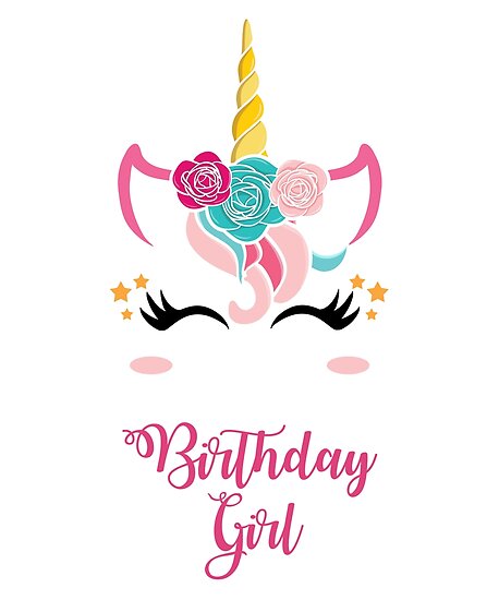 Download "Unicorn Birthday Shirt Birthday Girl Unicorn Outfit Gift ...