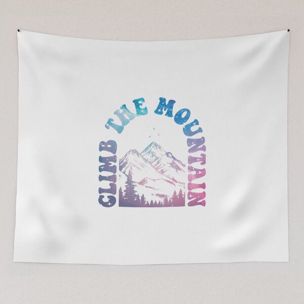 Item preview, Colorful Climb the Mountain ACOTAR ACOSF designed and sold by GoodBookThreads.