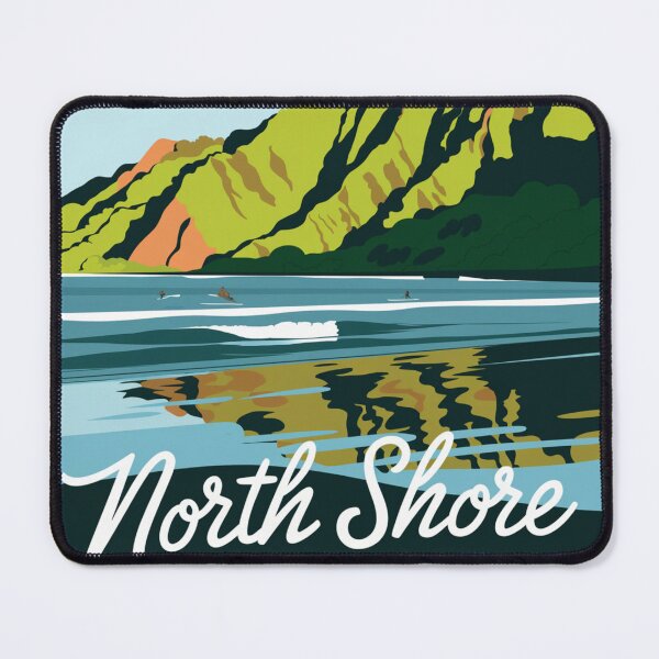 Item preview, North Shore Kauai Hawaii designed and sold by FunkyCatDesigns.