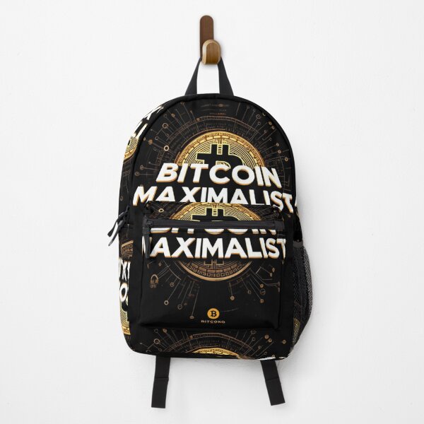 Item preview, Bitcoin Maximalist – Bold Cryptocurrency Enthusiast Design designed and sold by EmprendeHoy.