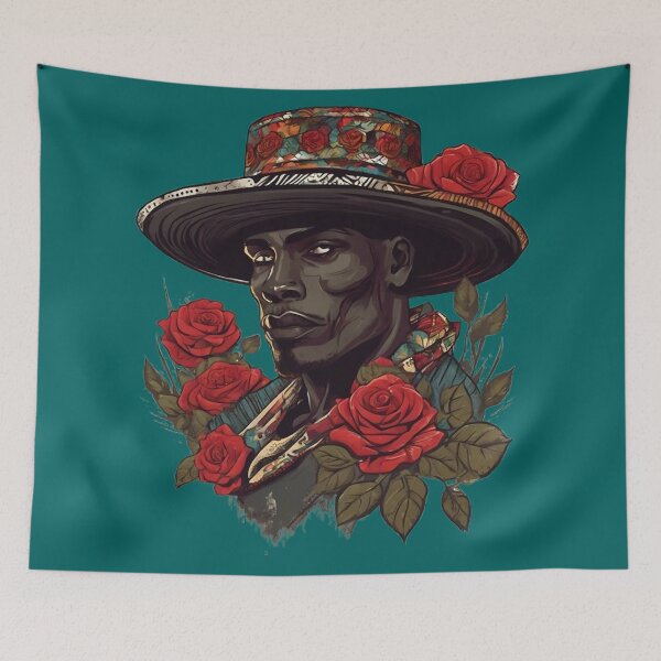 Item preview, Floral Elegance: Afro-Mexican Fusion designed and sold by WILD-WILD-CAT.