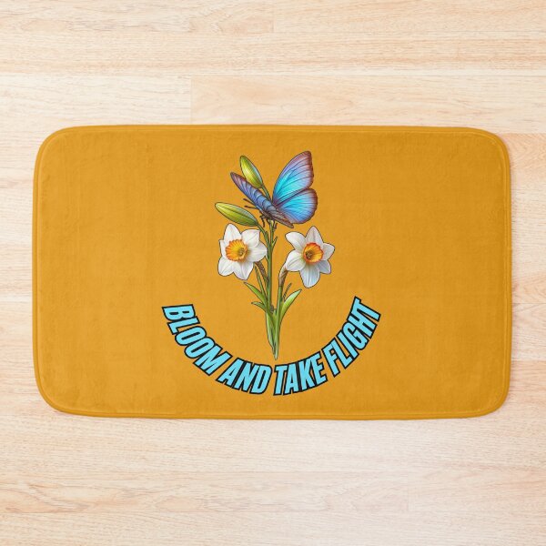 Item preview, The "Bloom and Take Flight" T-shirt is a beautiful representation of personal growth, designed and sold by NinaCreator.