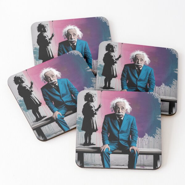 Item preview, Albert Einstein Banksy designed and sold by martin max.