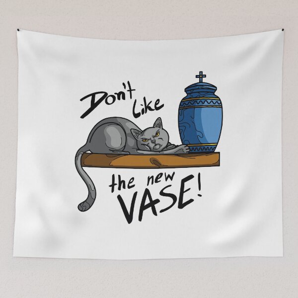 Item preview, cats and vases designed and sold by Bronzebart.