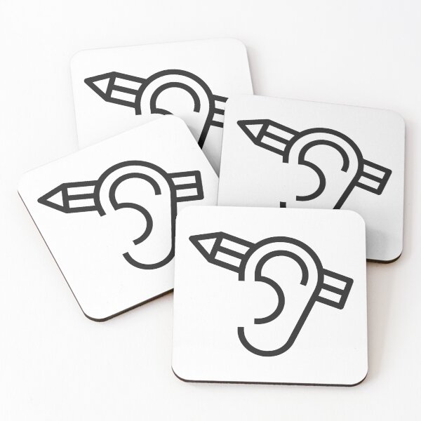 Item preview, Pencil behind the ear. Idea symbol. Creativity icon designed and sold by nikolae.