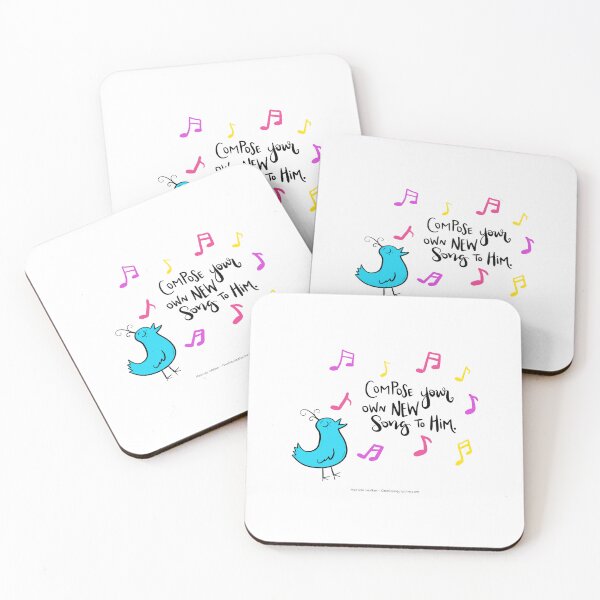 Item preview, Compose your own new song to Him. designed and sold by CalmInThePsalms.