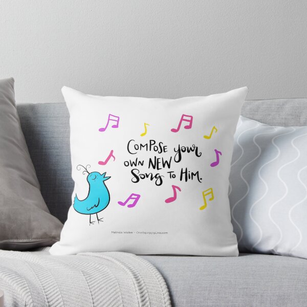 Item preview, Compose your own new song to Him. designed and sold by CalmInThePsalms.
