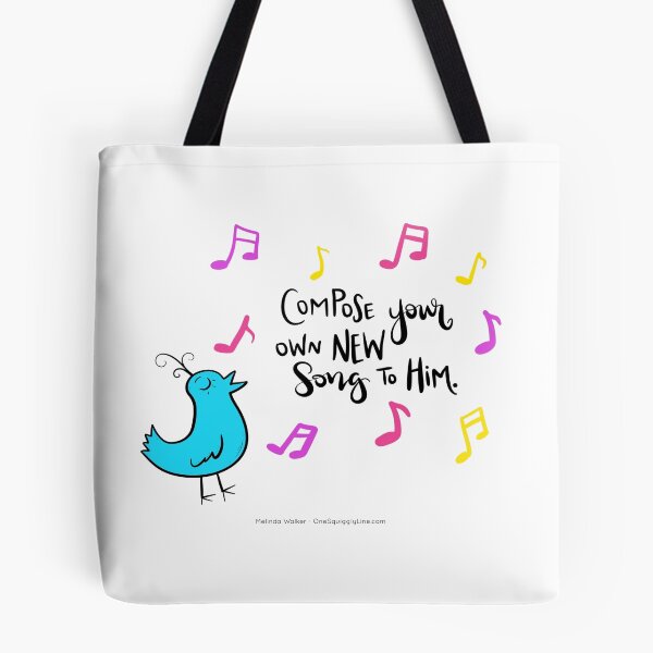 Item preview, Compose your own new song to Him. designed and sold by CalmInThePsalms.