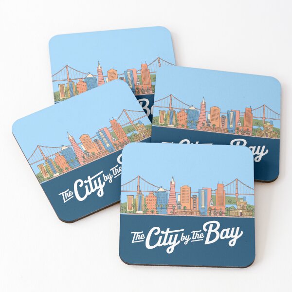 Item preview, The City By The Bay designed and sold by FunkyCatDesigns.