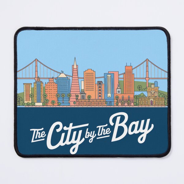 Item preview, The City By The Bay designed and sold by FunkyCatDesigns.