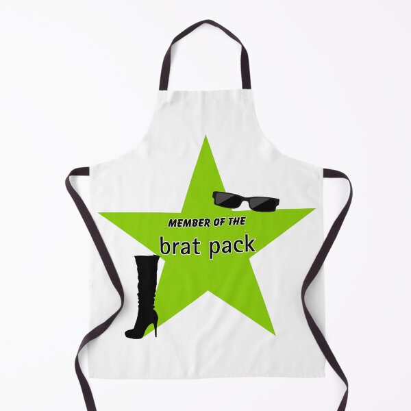 Item preview, Member of the Brat Pack Green Solid designed and sold by ModernintheMix.