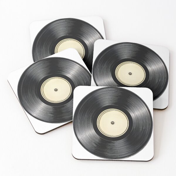 Item preview, black isolated vinyl plastic disc designed and sold by Creative88Art.
