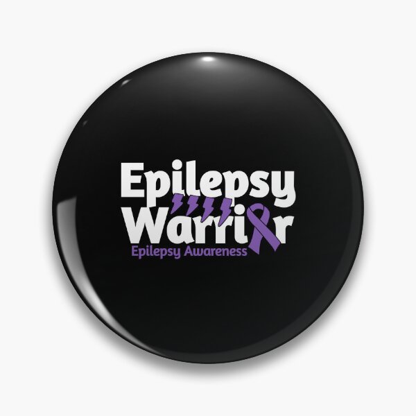 Item preview, Epilepsy Warrior Purple Ribbon designed and sold by vibeno1.