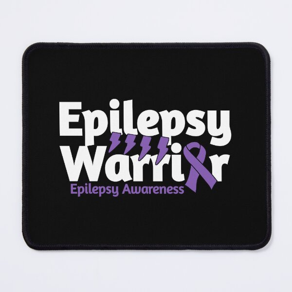 Item preview, Epilepsy Warrior Purple Ribbon designed and sold by vibeno1.