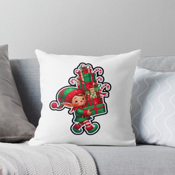 Item preview, Elfo navideño con regalos: Edición de alegría navideña designed and sold by MxDesign-RJ.