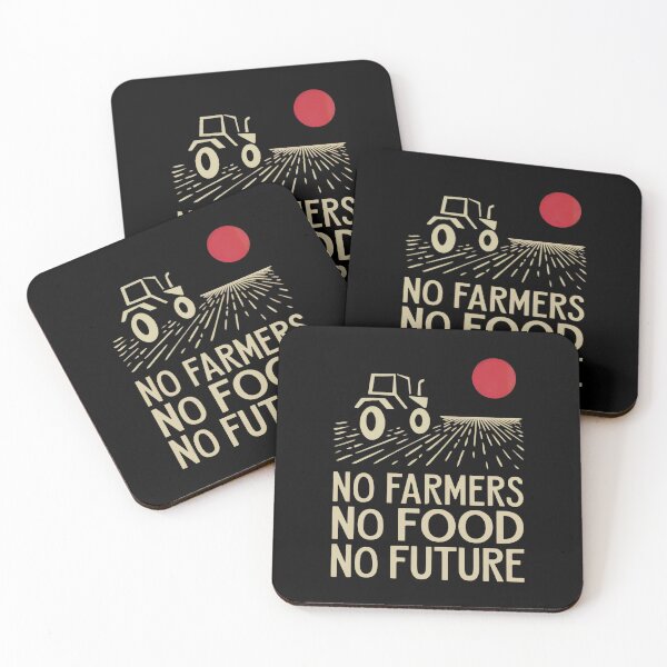 Item preview, No Farmers No Food No Future Support Agriculture designed and sold by Anniko Art Studio.