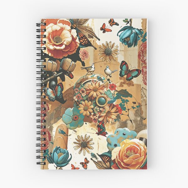 Item preview, Surreal world of flowers and butterflies designed and sold by EspartalDesign.