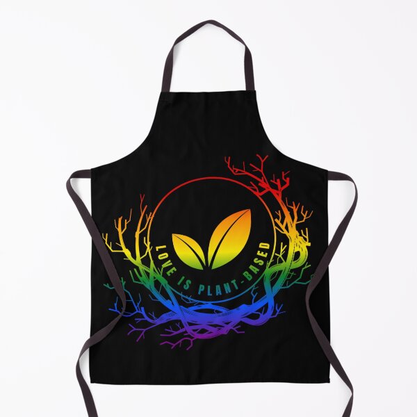 Item preview, Love Is Plant-Based, Classic pride flag graphic, Vegan day slogan, World Vegan Day, vegan pride, vegetarian, Veggies, Tree Hugger, Nature lover, designed and sold by PrideBeProud.