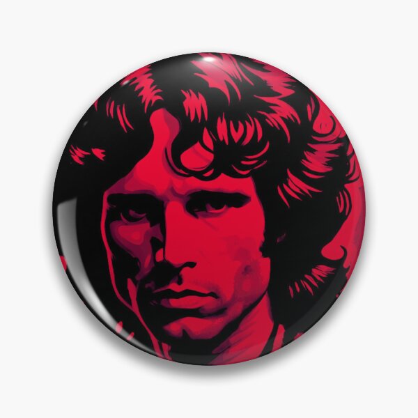Artikelvorschau, Jim Morrison Dunkelrotes Kunstwerk | TheAmericanPoet entworfen und verkauft von TheAmericanPoet.