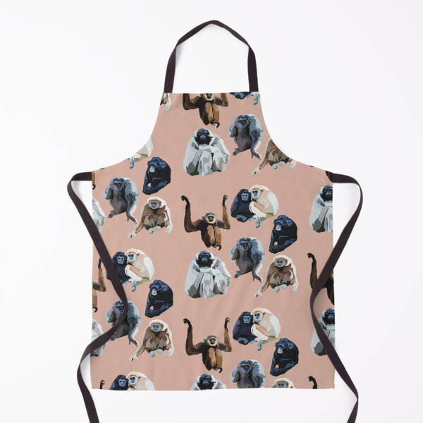 Item preview, G is for Gibbon, Gibbon Illustration – Agile and Vocal Tropical Ape Artwork designed and sold by PrettylittlepastelUk.