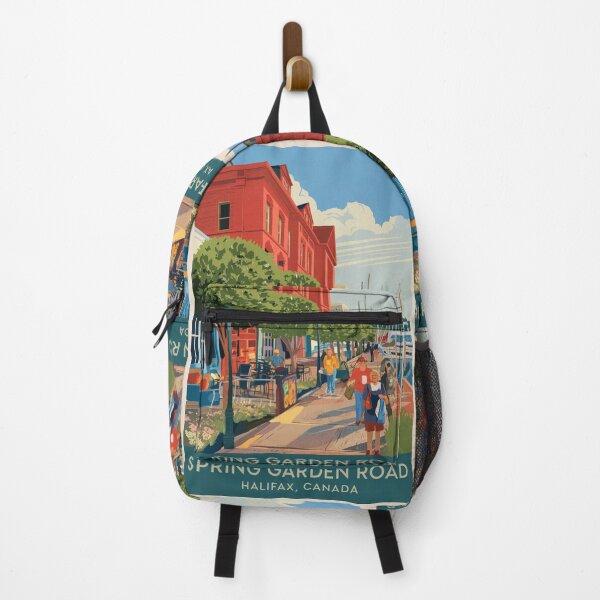 Item preview, Halifax Vintage Travel Poster designed and sold by TravelerRat.