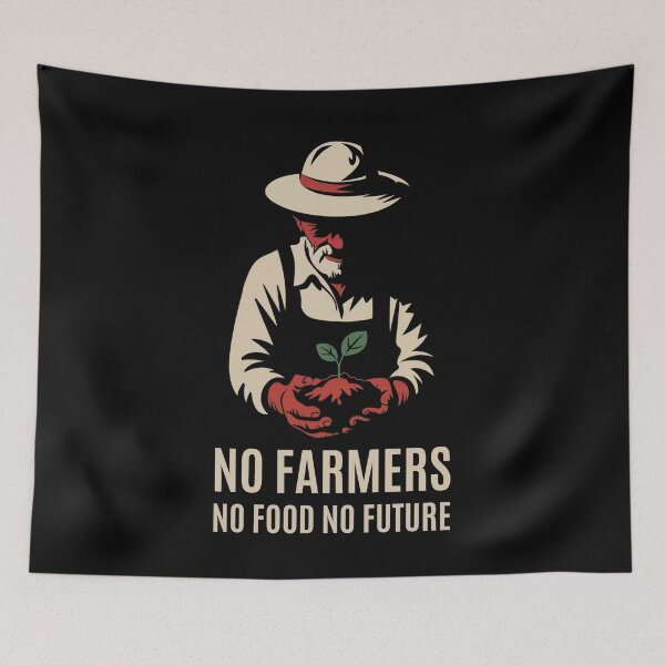 Item preview, Support Farmers No Food No Future designed and sold by Anniko Art Studio.
