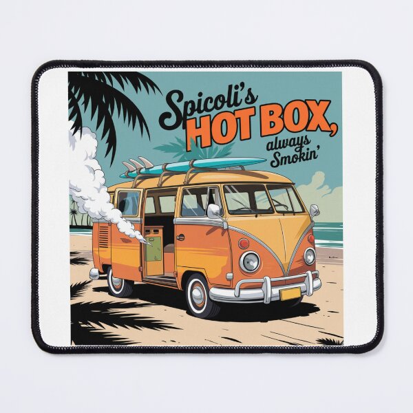 Item preview, Spicoli's Hot Box Always Smokin' designed and sold by FunkyCatDesigns.
