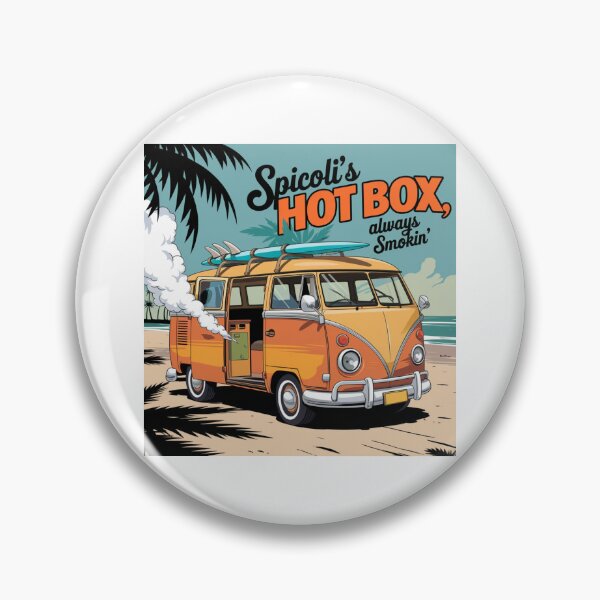 Item preview, Spicoli's Hot Box Always Smokin' designed and sold by FunkyCatDesigns.